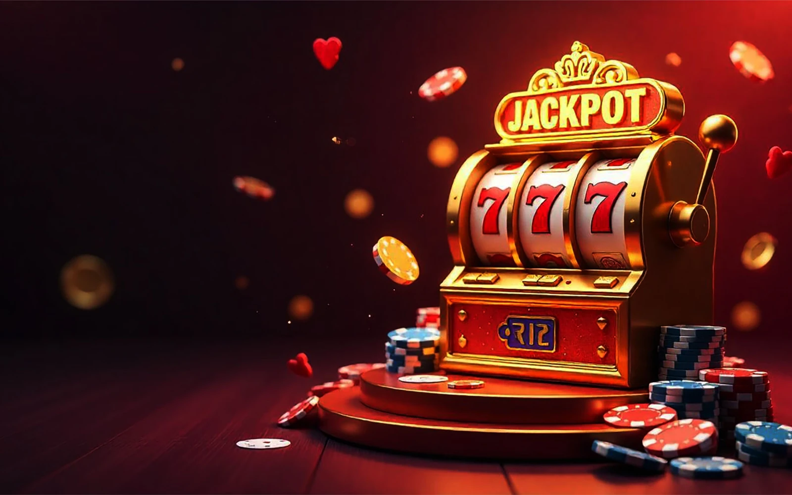 Ilustrasi lobi slot dengan pilihan tema dan tampilan permainan