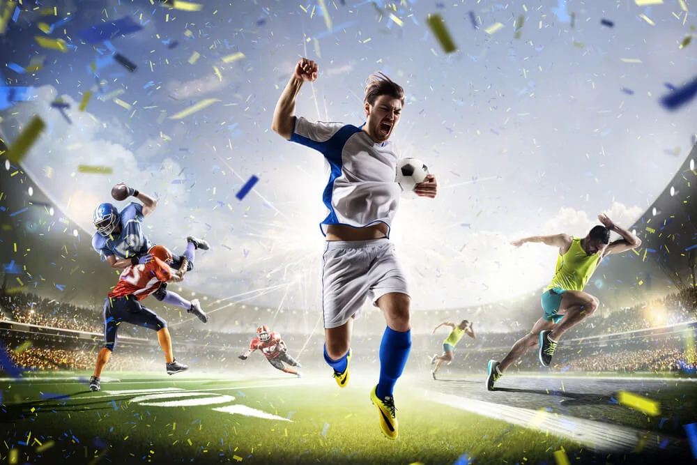 Kartu pertandingan sepak bola dan navigasi liga di HW777